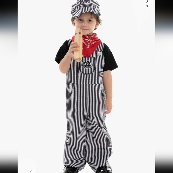 Train Engineer Costume by Spooktacular Creations Size 18-24 Months - Picture 1 of 6